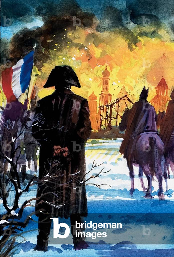 Coronation scene and Napoleon