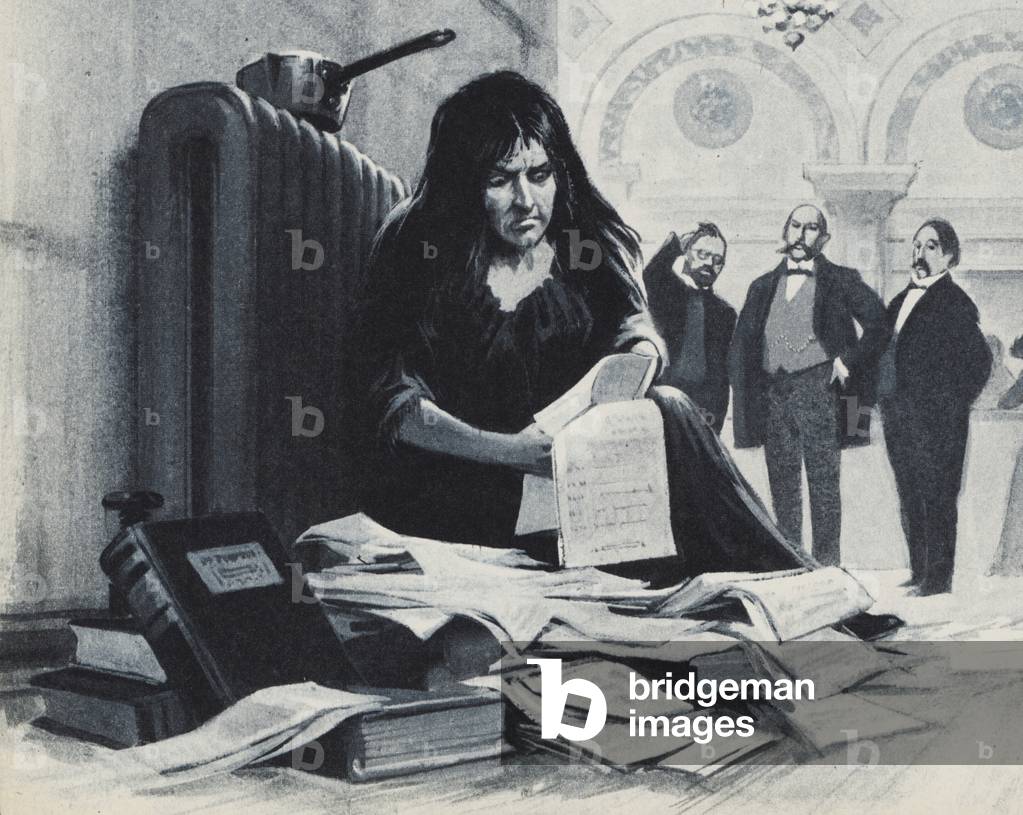 Hetty Robinson Green, Witch Of Wall Street, Richest Woman In The World (litho)