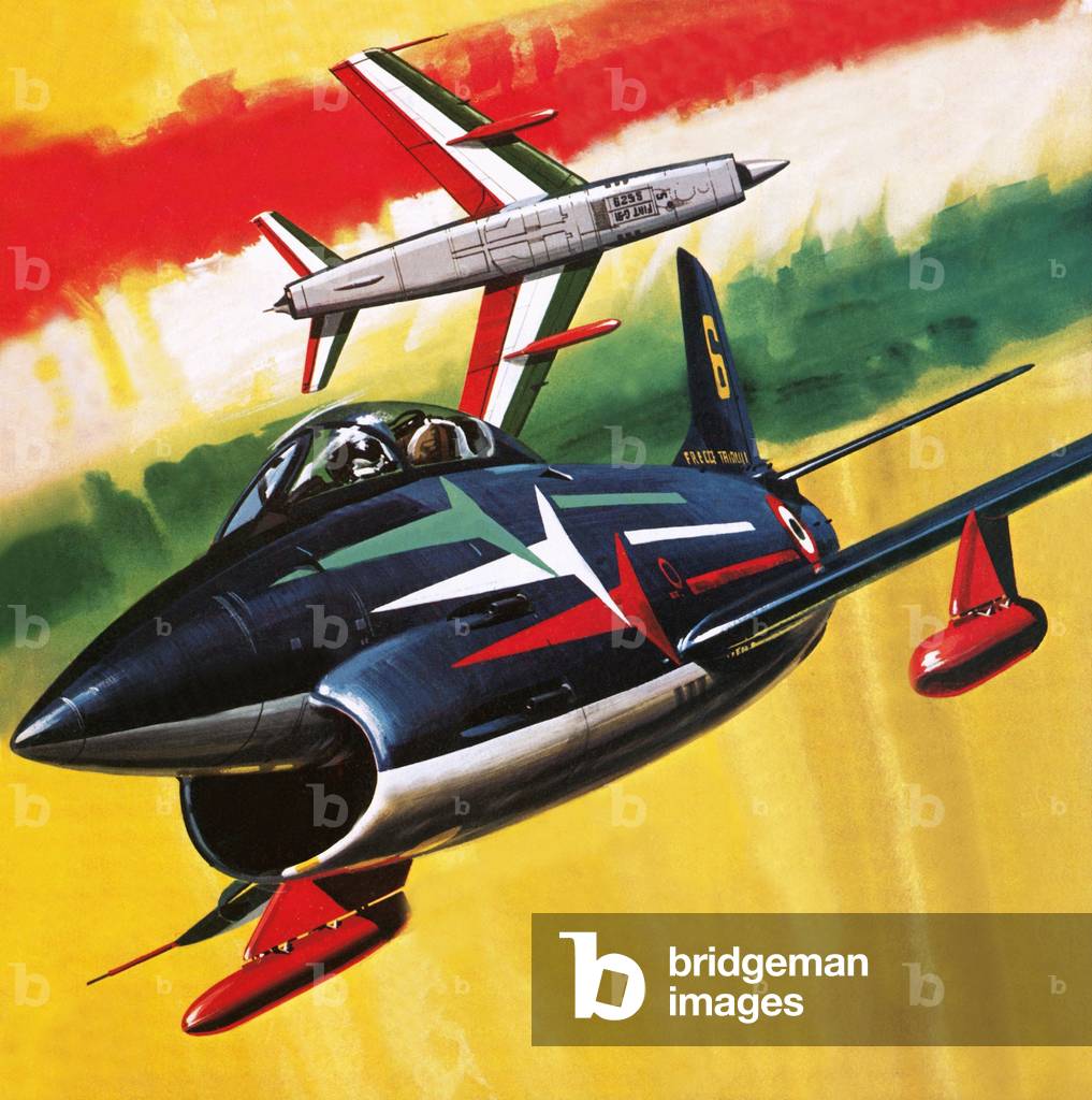 Italienisches Kunstflugteam