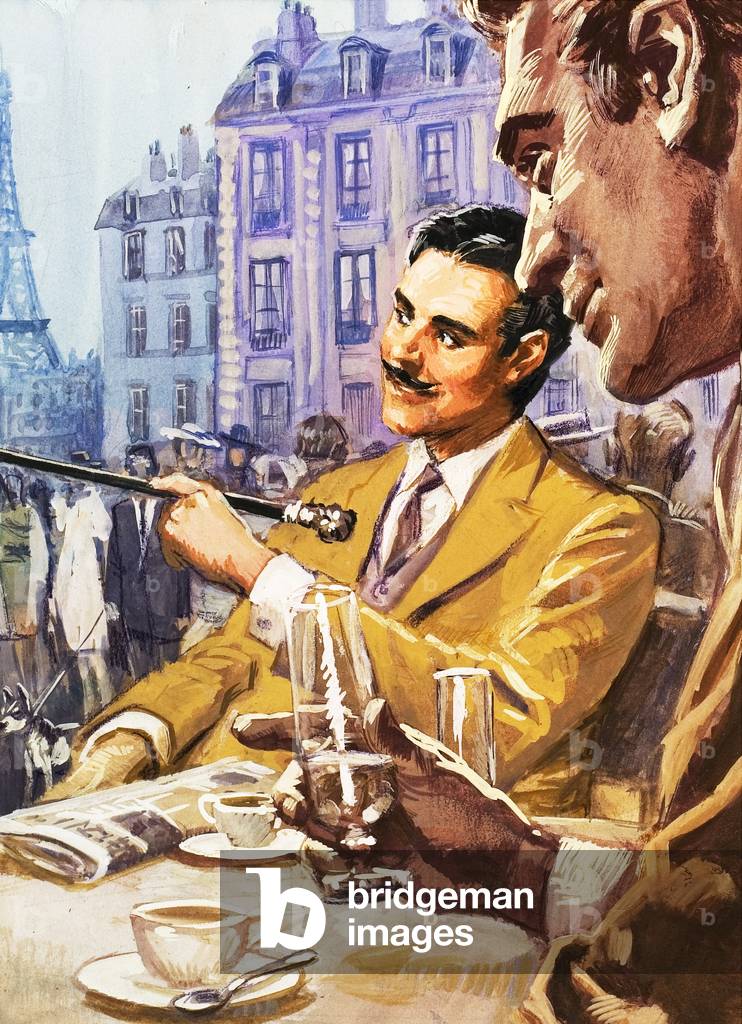 Taking tea in Paris