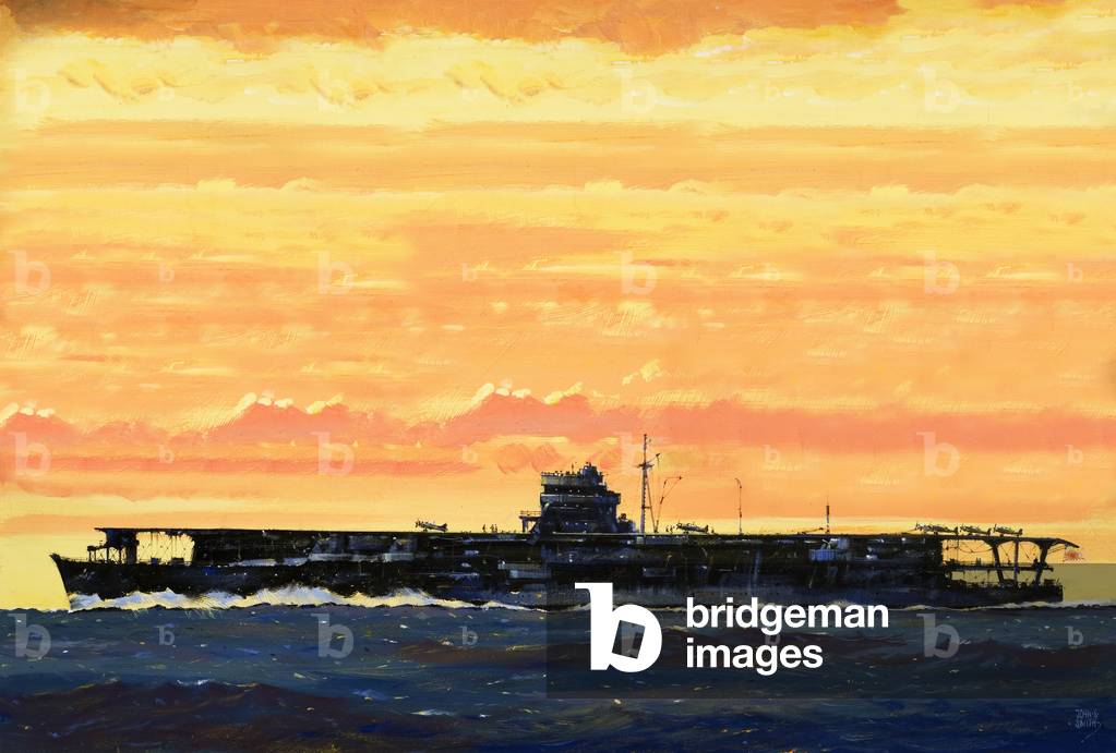 The Japanese carrier Hiryu