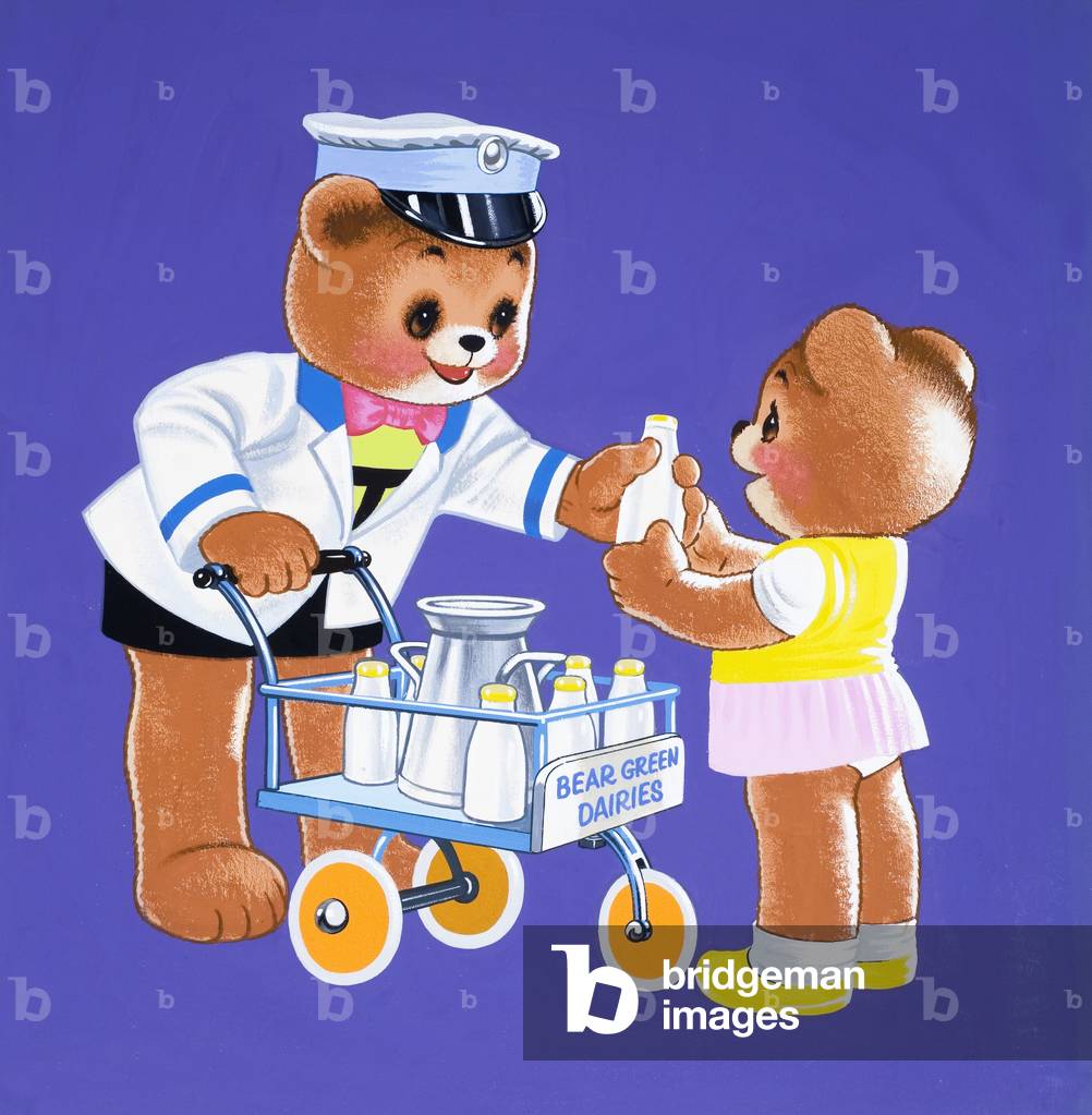Image of Painting depicting Teddy Bear, 20th century by William Francis Phillipps