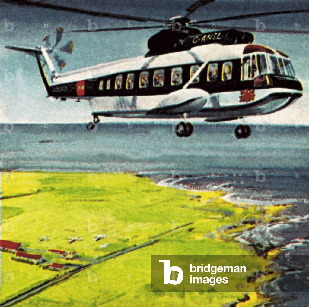 "Hubschrauber", 20. Jahrhundert von Wilf Hardy