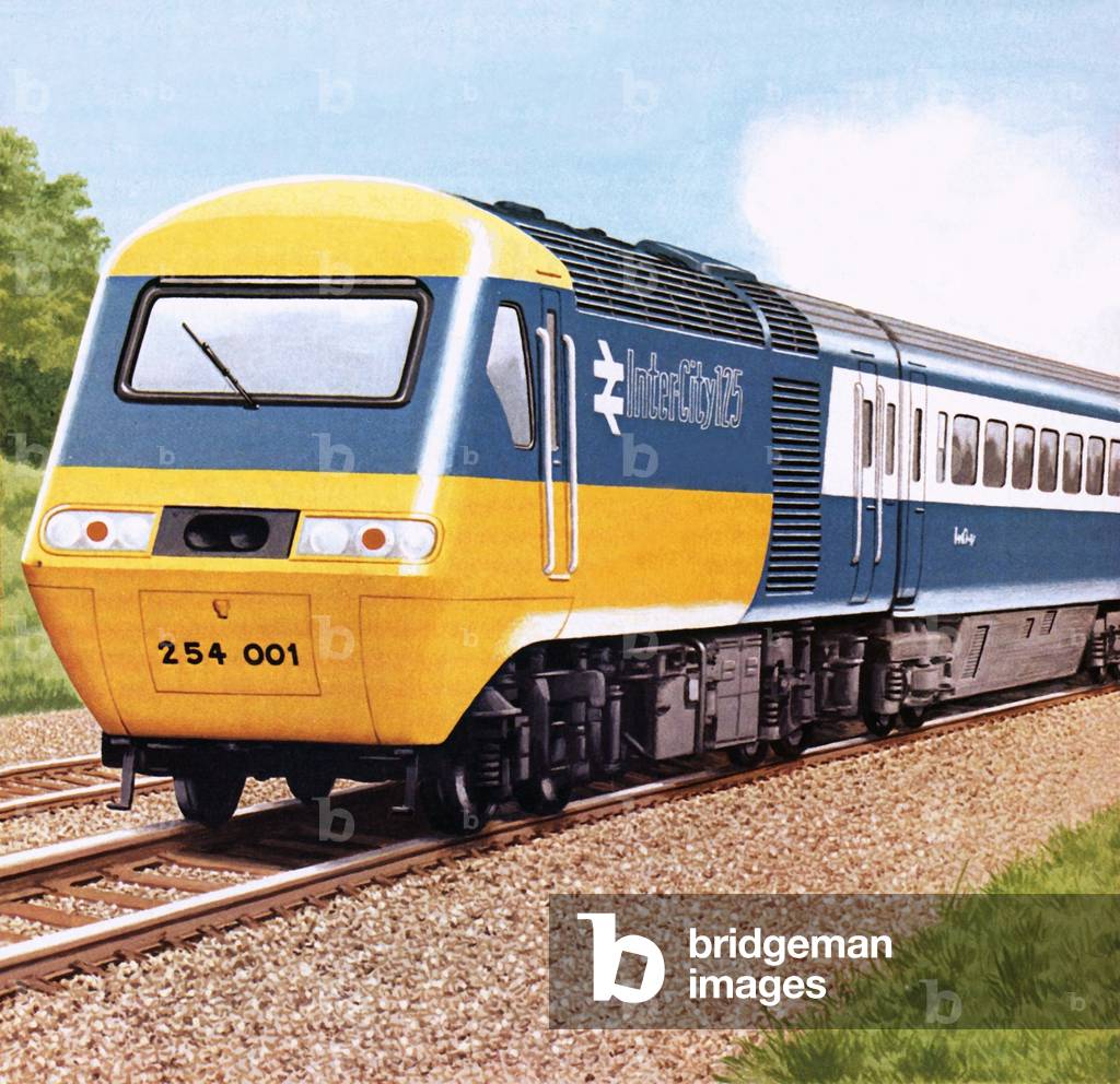 Image Of British Rail s InterCity125 Launched In 1976 By Keay John 