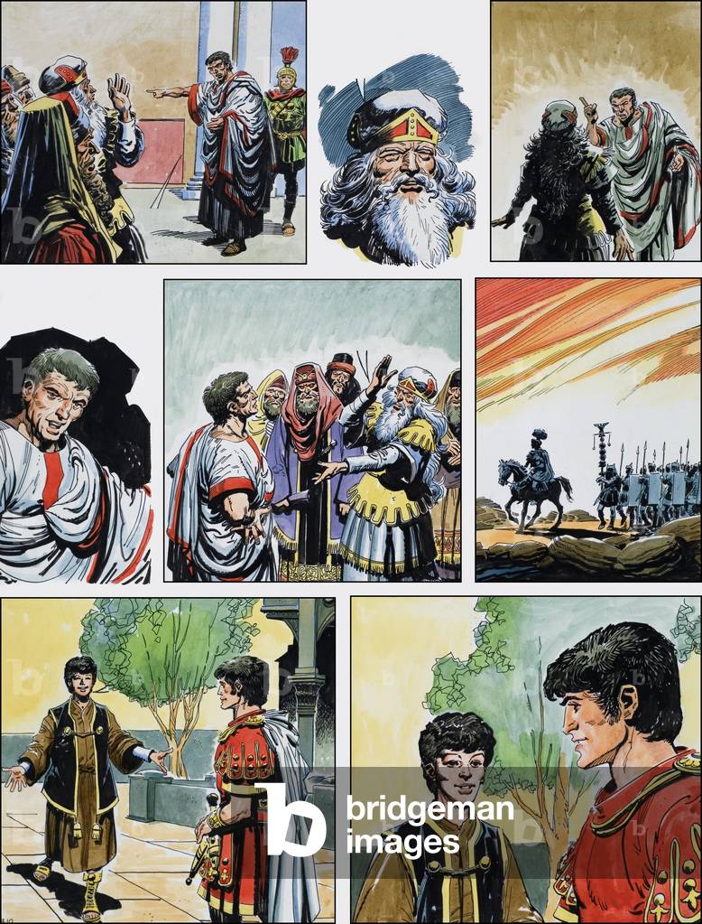 Immagine di Dipinto "Ben Hur", 20th Secolo di English School