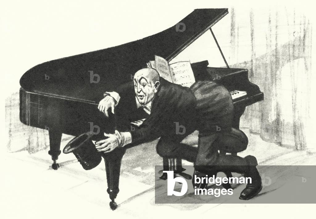 Grock, the clown (litho)