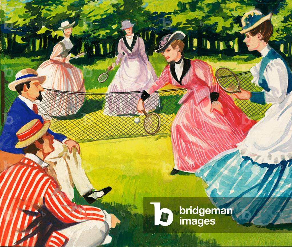 Tennis was always popular amongst women