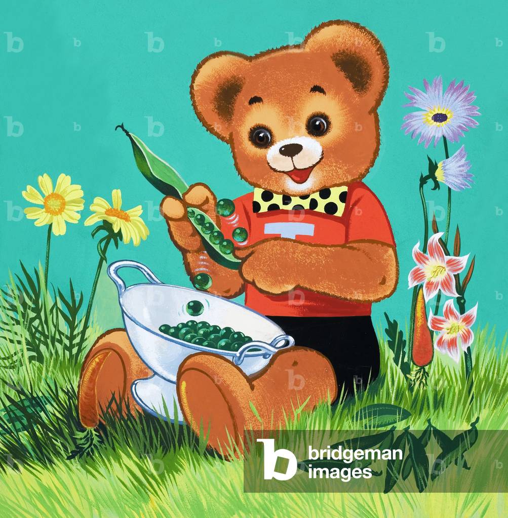 Bild von Gemälde "Teddybär", 20. Jahrhundert von William Francis Phillipps