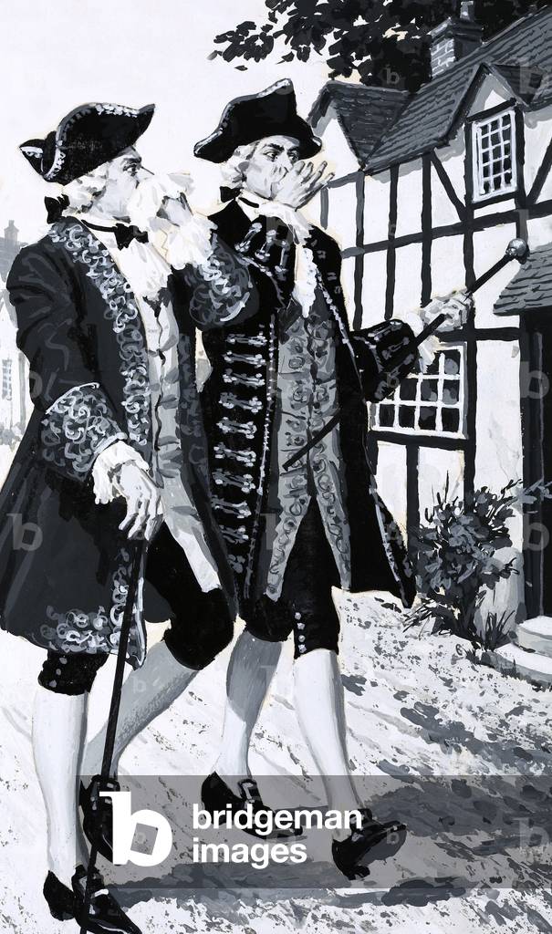 The stench from artist George Stubbs' farmhouse appalled his neighbours (gouache on paper)