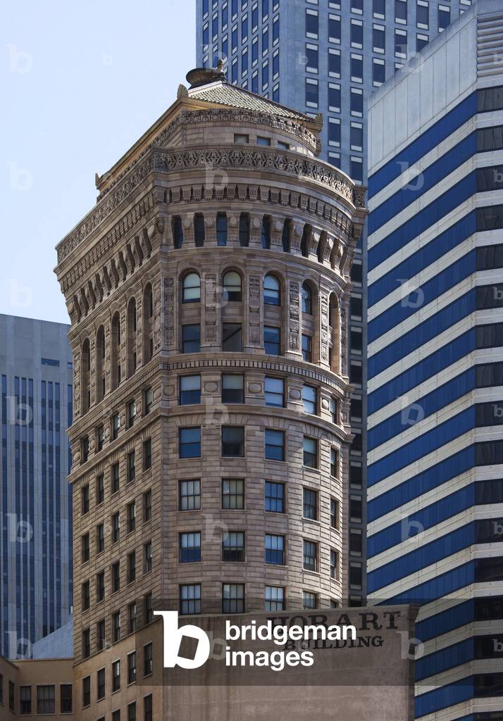 The Hobart Building, 582-592 Market Street in San Francisco, California (United States). Realisation 1914 architect Willis Jefferson Polk (1867-1924). Photography 15/08/09.