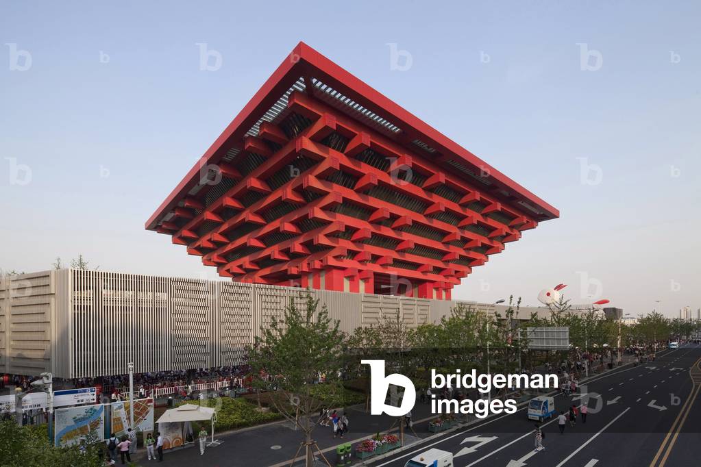 The China Pavilion has the World Exhibition in Shanghai, China, 2010. Photo 23/05/10