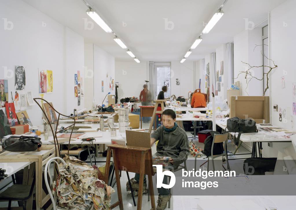 The Higher School of Fine Arts of Valenciennes (Nord, region Nord Pas de Calais). Architect Louis Paillard, 2006.