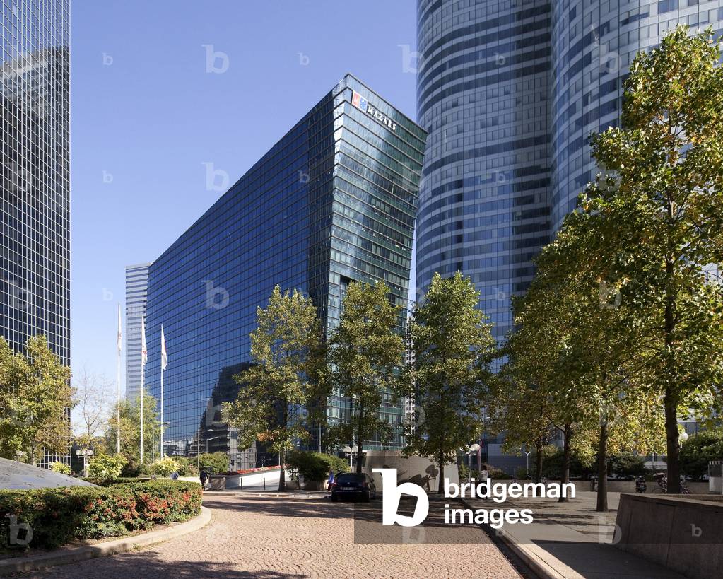 Mazars Exlatis a Courbevoie, 61, rue Henri Regnault, Courbevoie, 2006 - Arquitectonia (Bernardo Fort- brescia), Agence d'architecture Bridot-Willerval (Bruno Willerval)