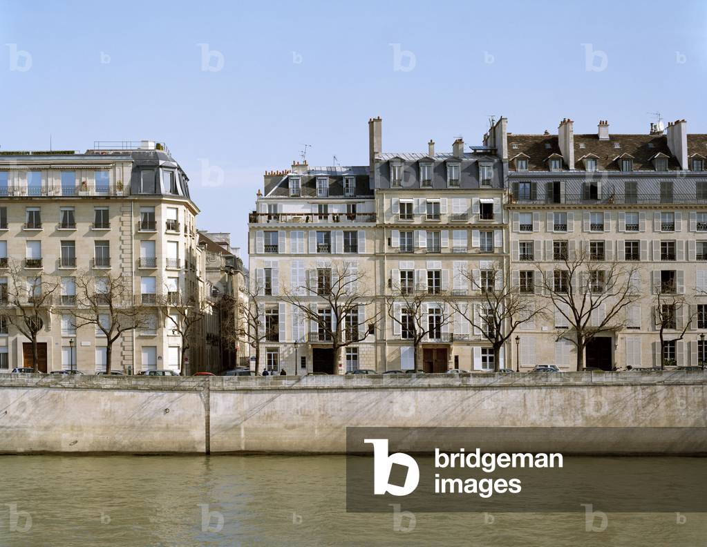 Le quai Henri VI in Paris.