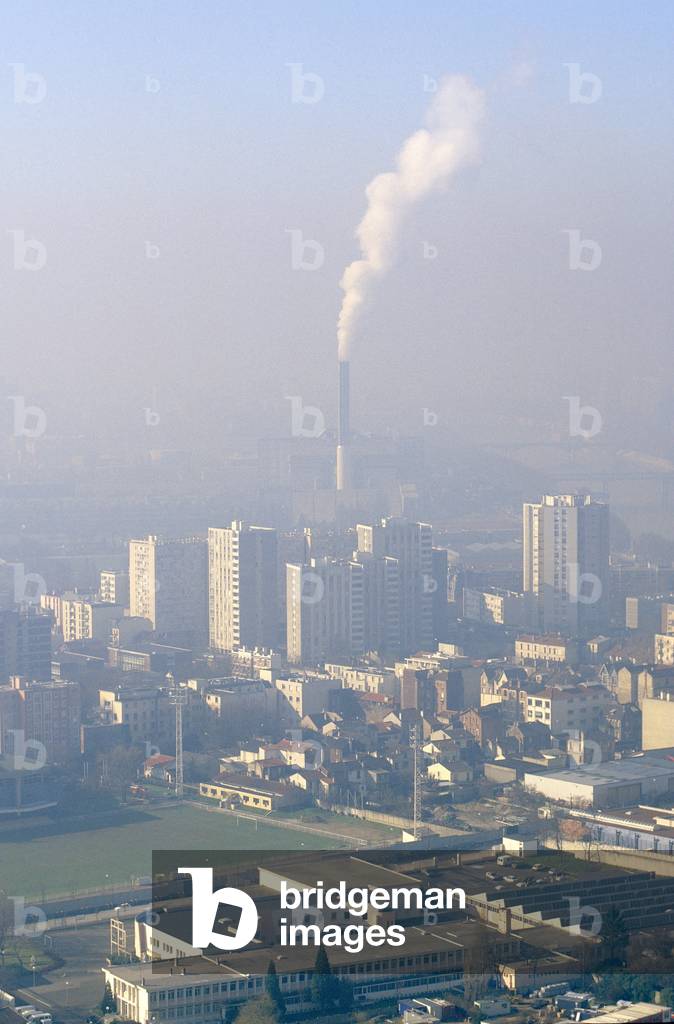 Pollution in the Seine Saint Denis.