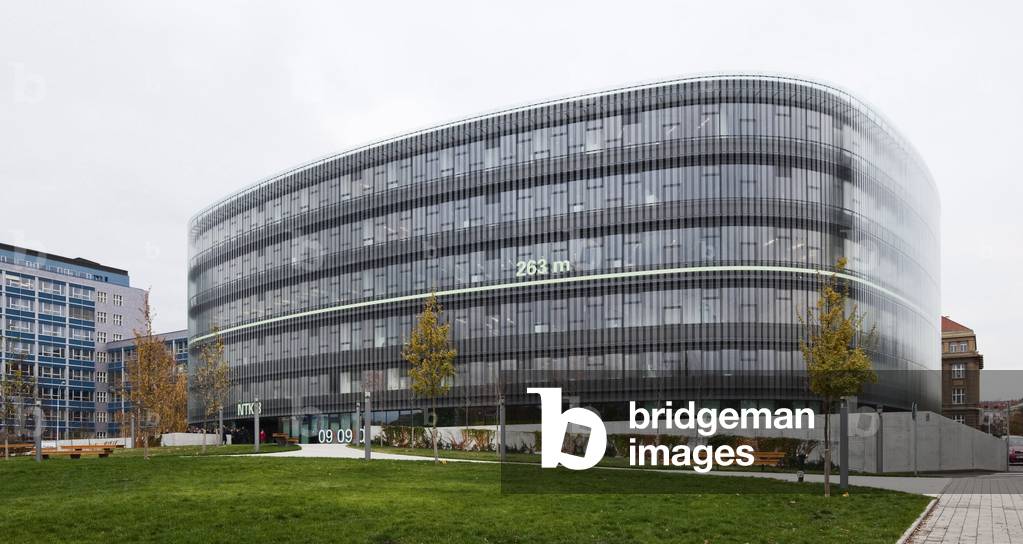 National Technical Library, Dejvice Campus in Prague, Czech Republic. Realisation 2009, architect Projektil. Photography 12/11/09.