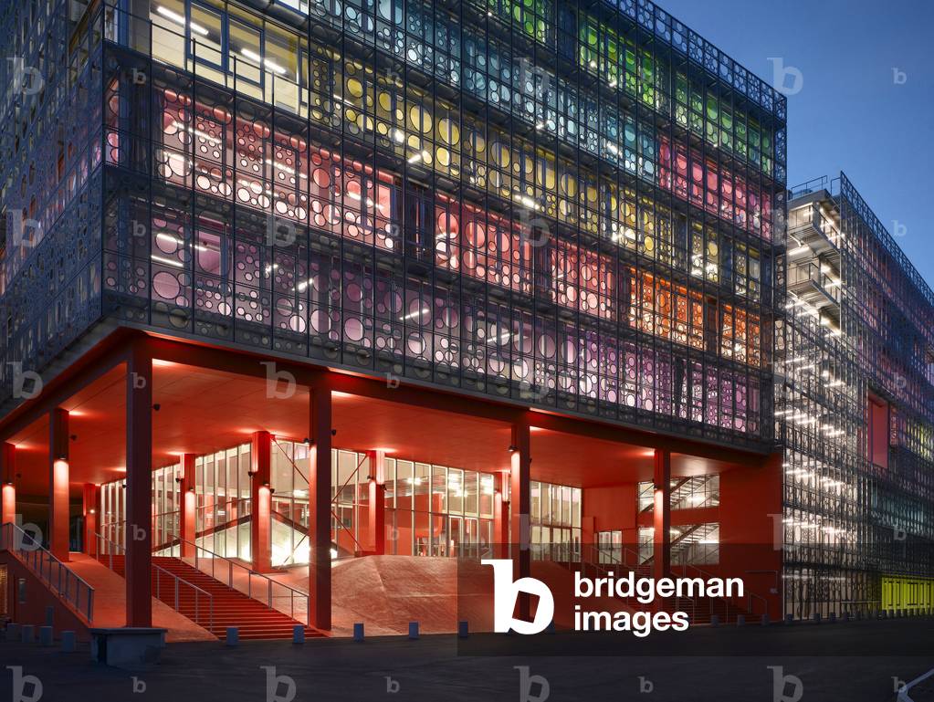 L'Atrium de Jussieu, Pole scientifique, Paris 5th arrondissement. Architects Peripheriques, Anne Francoise Jumeau and Emmanuelle Marin and David Trottin, 2002- 2006.