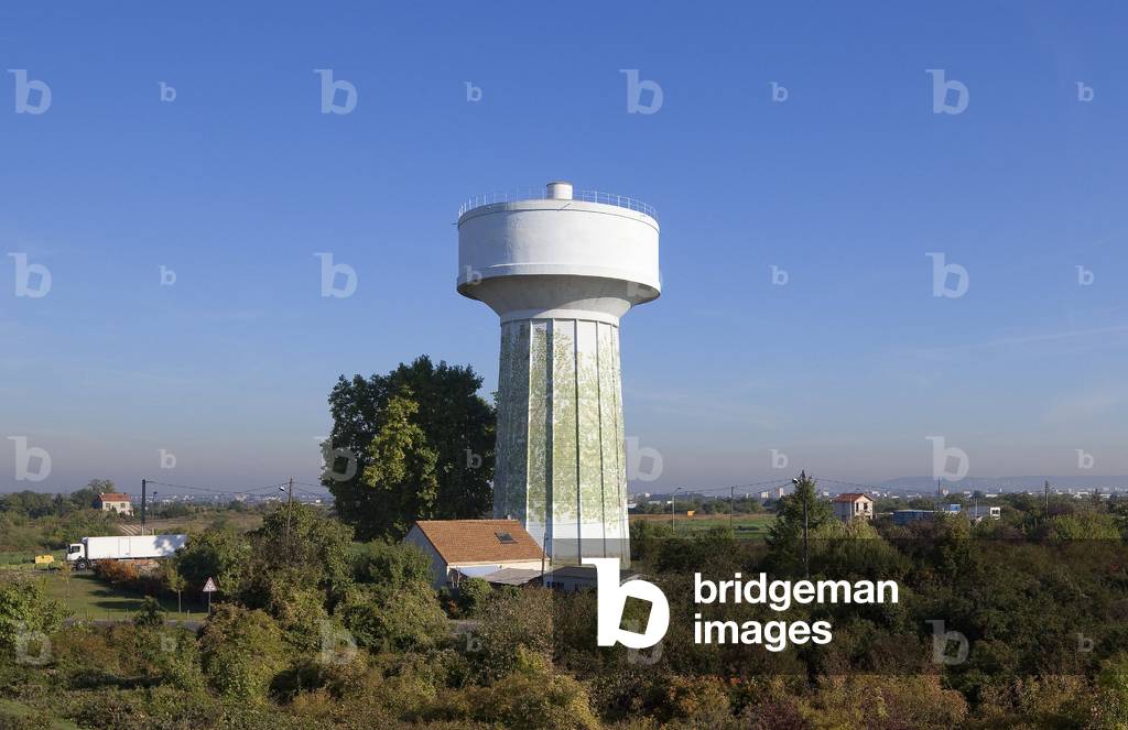 Le chateau d eau de Carrieres-sur-Seine dans les Yvelines Chateau d eau - Carrieres-sur-Seine - Les Yvelines - France -