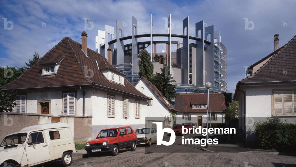 The European Parliament in Strasbourg by Architecture Studio, 1999 (photo)