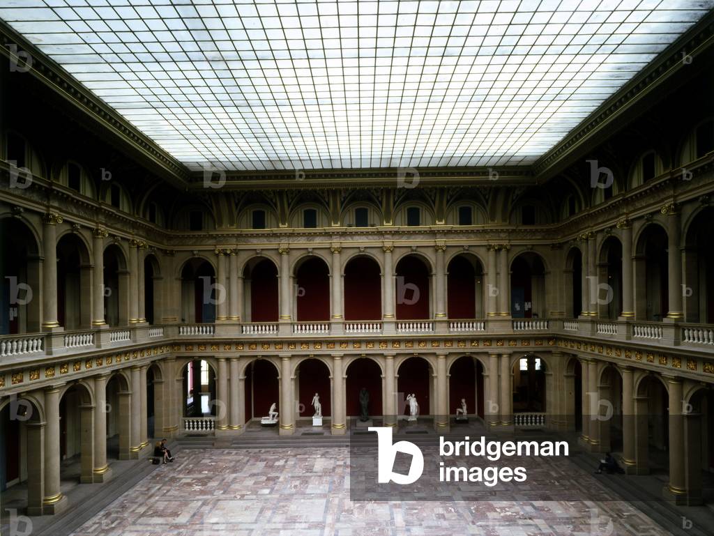 Palais de l'Universite in Strasbourg (Haut Rhin, Alsace).Construction 1878-1884, architect Otto Warth (1845-1918). Photography 04/06/00.