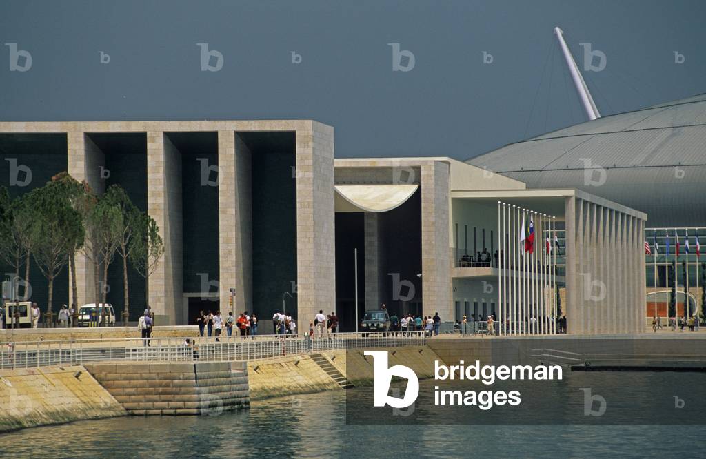 The Pavilion of Portugal has the Universal Exhibition of Lisbon (Portugal), 1998.Architects Alvaro Siza Vieira and Eduardo Souto de Moura.