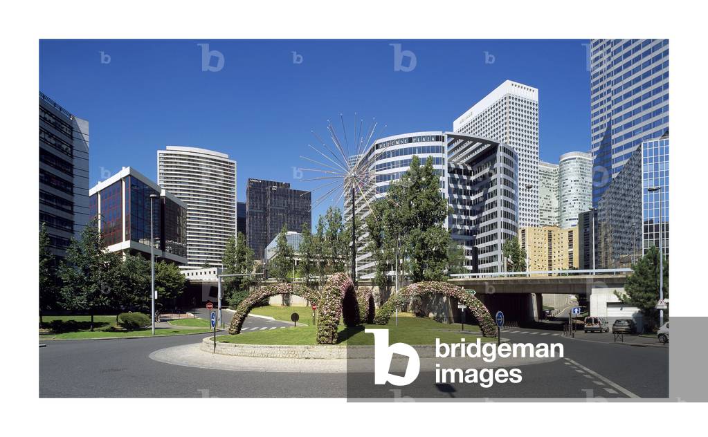 La Defense dans les Haut de Seine. 2005 photograph.