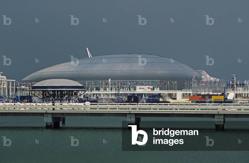 The Utopia Pavilion of the Universal Exhibition in Lisbon (Portugal), 1998. Architetes SOM Skidmore Owings & Merrill.