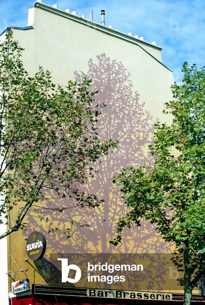 Painted wall, Paris