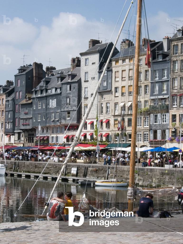 The port of Honfleur (Calvados).