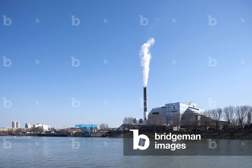 Incineration plant in Saint Ouen (Seine Saint Denis)