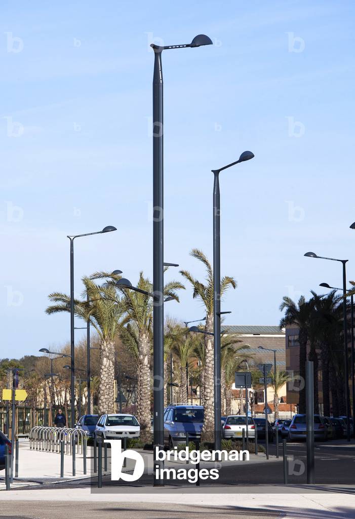Urban design at the Seyne sur Mer (Var).