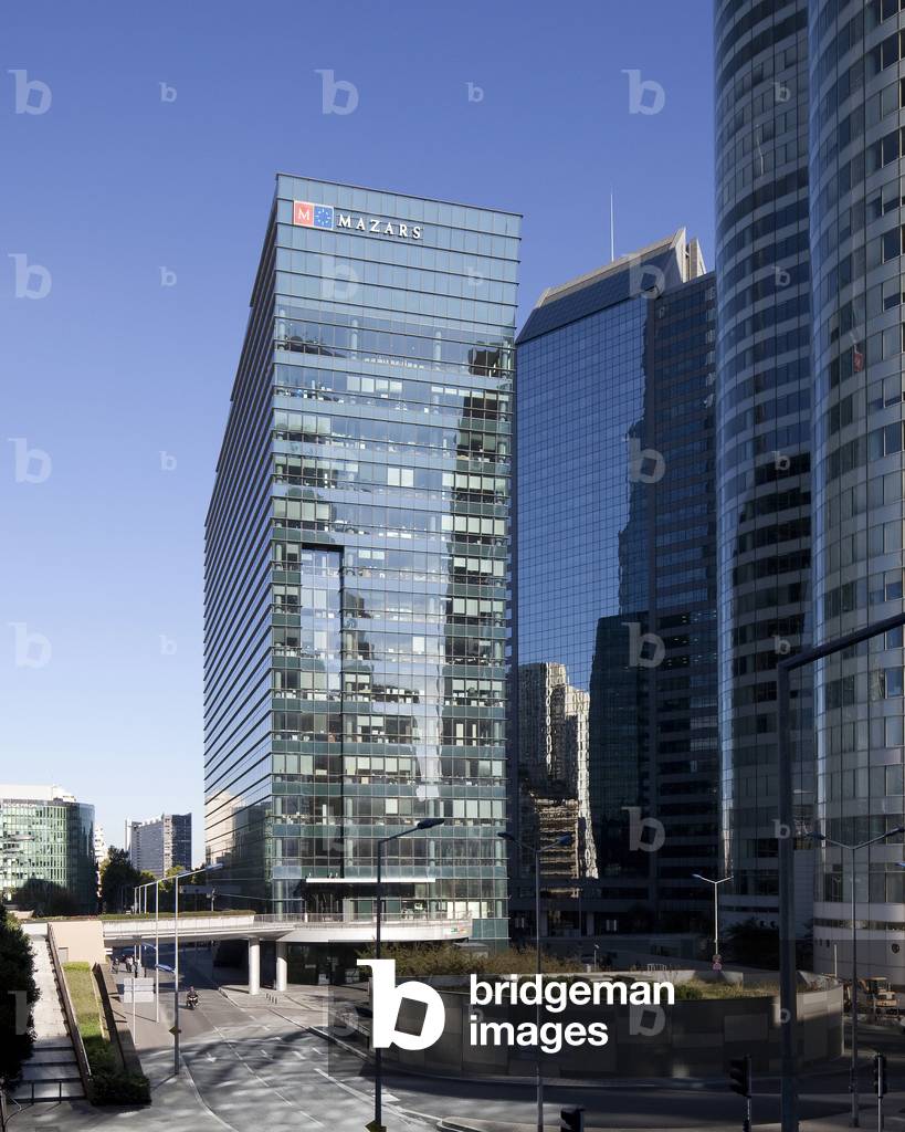Mazars Exatis a Courbevoie, 61, rue Henri Regnault, Courbevoie, 2006 - Arquitectonia (Bernardo Fort- brescia), Agence d'architecture Bridot-Willerval (Bruno Willerval)