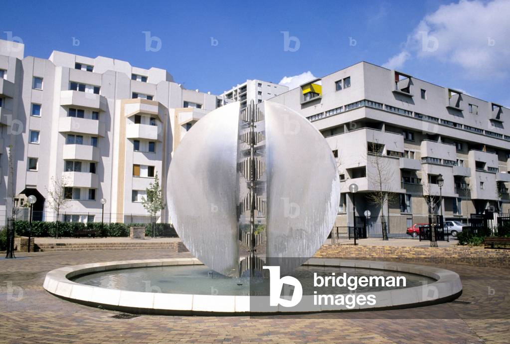 Fontaine, Sector Loire Jaures, Paris 19.
