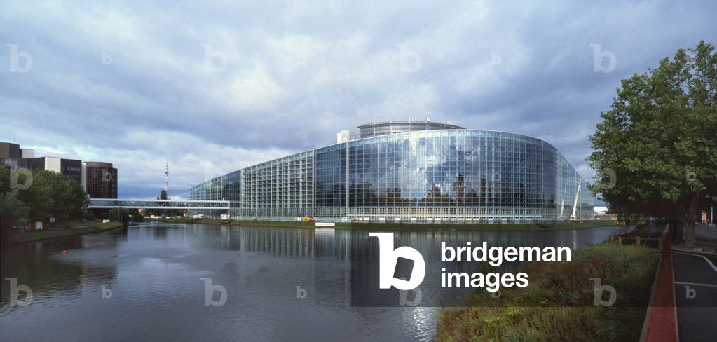 The European Parliament in Strasbourg by Architecture Studio, 1999 (photo)