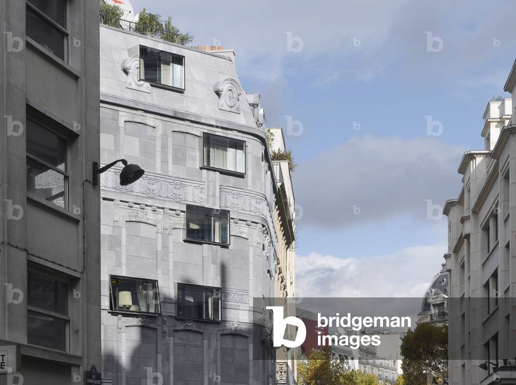 Le Fouquet's Barriere, 46 avenue George V, Paris 8. Architectyre of Edouard Francois, 2003-2006. Photography 13/01/07.