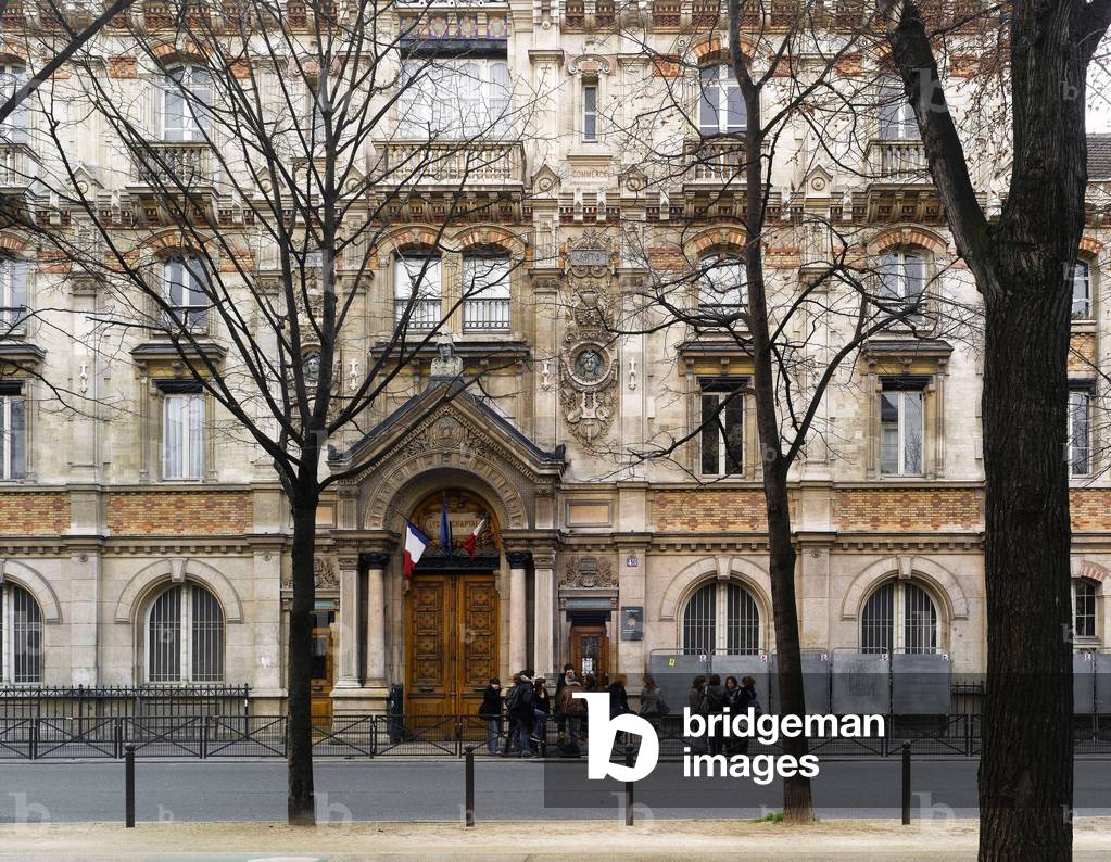 Lycee Chaptal, 45 Boulevard des Batignolles, Paris 8th arrondissement.