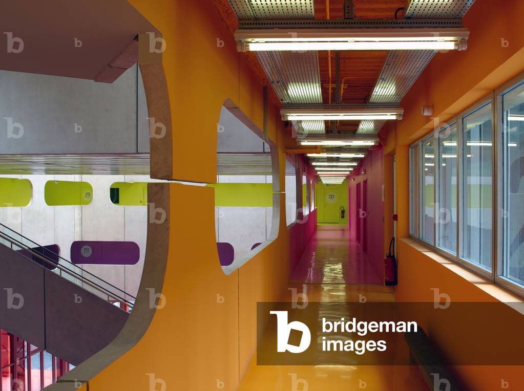 L'Atrium de Jussieu, Pole scientifique, Paris 5th arrondissement. Architects Peripheriques, Anne Francoise Jumeau and Emmanuelle Marin and David Trottin, 2002- 2006.
