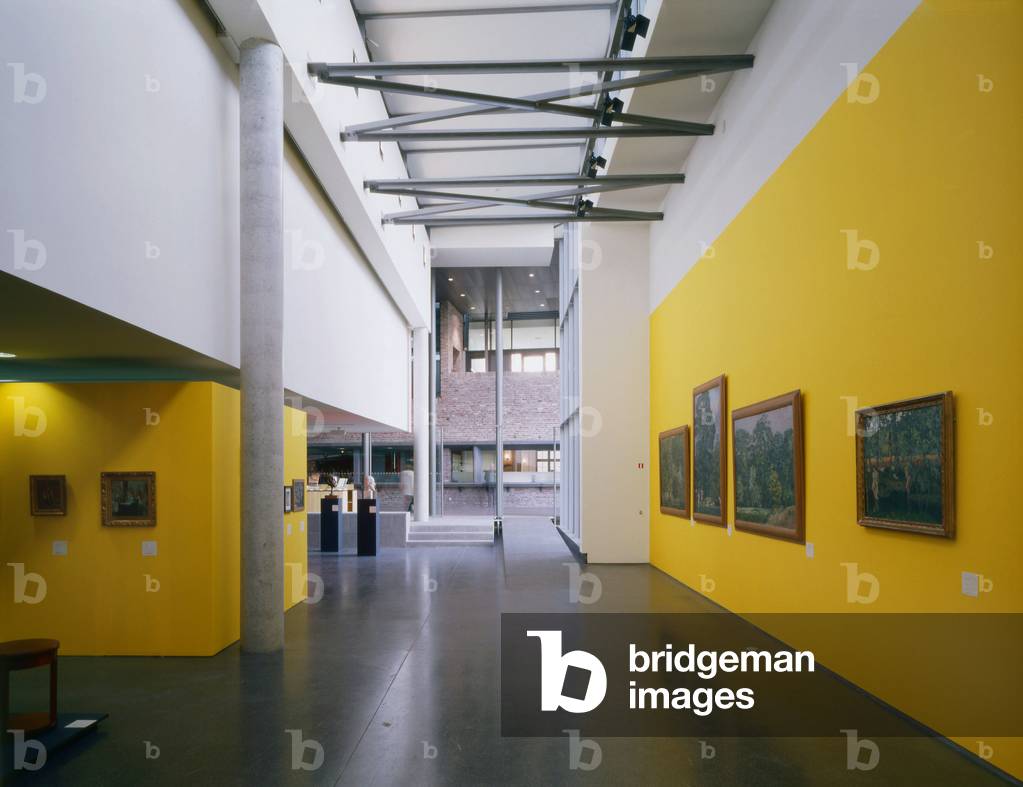 Musee d'art et d'industrie in Roubaix (Nord). Realisation 2001, architect Jean Paul Philippon. Photography 2001.