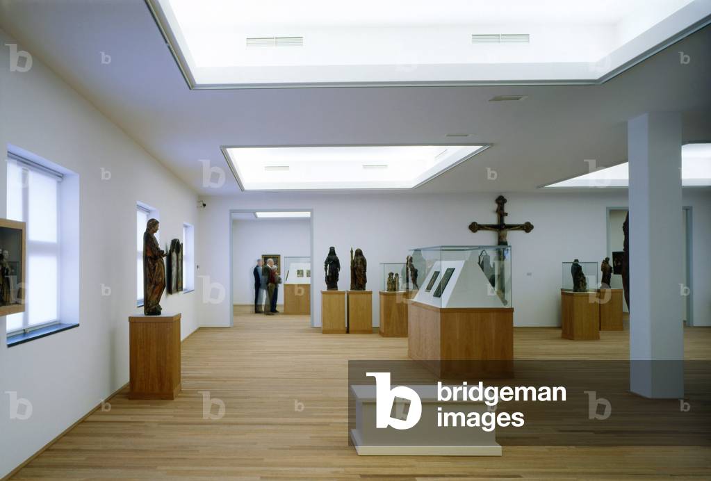 Musee de Bonnafanten in Maastricht in the Netherlands (Netherlands). Architecture Aldo Rossi, 1995. Photography 1995