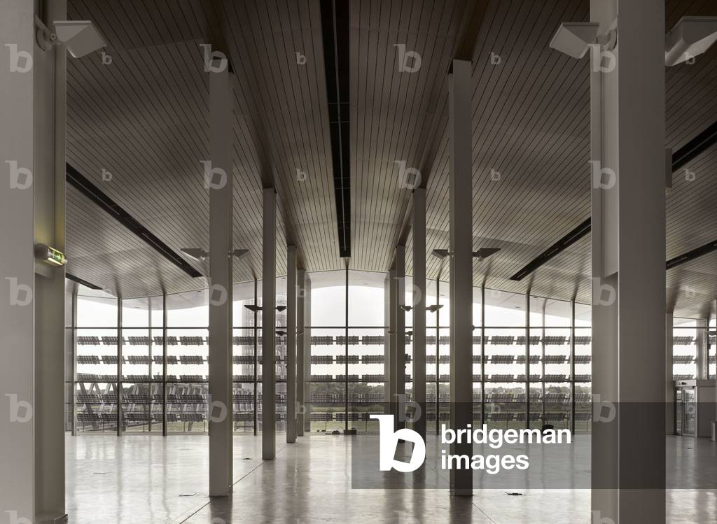 La Cité de la voile Eric Tabarly, Keroman underwater base in Lorient (Morbihan). Architect Jasques Ferrier, 2008. Photography 21/09/07.