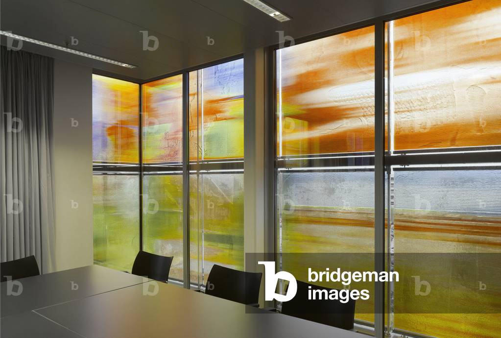 The Institute of Image and Sound in Hilversum, Netherlands (Netherlands). Architecture by Willem-Jan Neutelings and Michiel Riedijk, 2006. Photography 19/12/06
