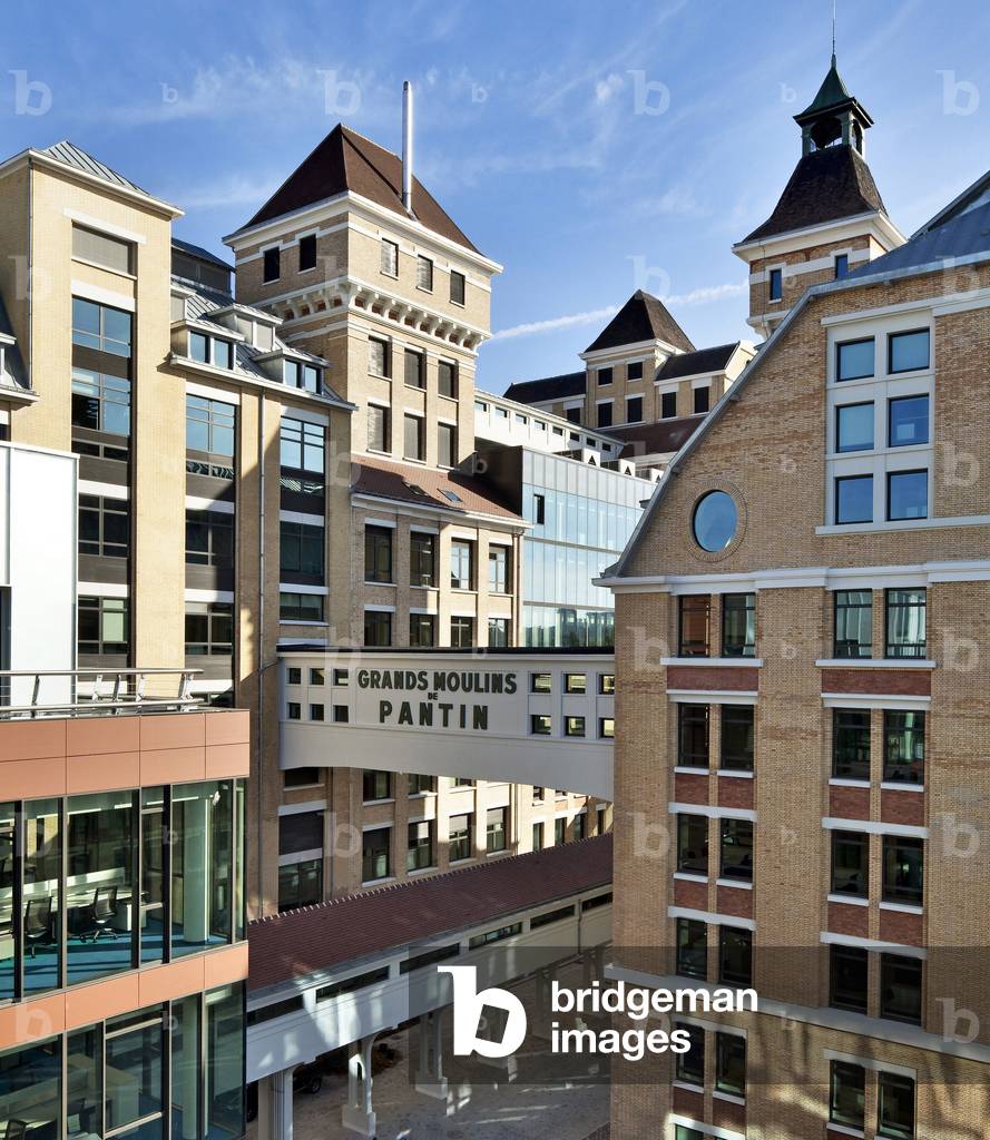 Les Grands Moulins of Pantin, 9 rue du Debarcadere, quai de l'Ourcq, Pantin (Seine Saint Denis) (photo)