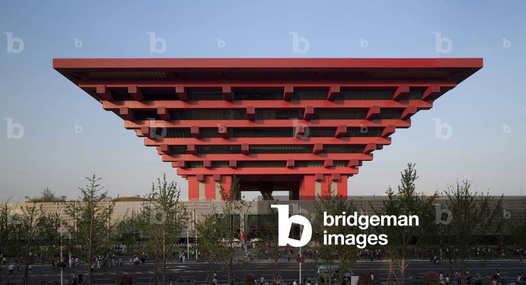 The China Pavilion has the World Exhibition in Shanghai, China, 2010. Photo 23/05/10