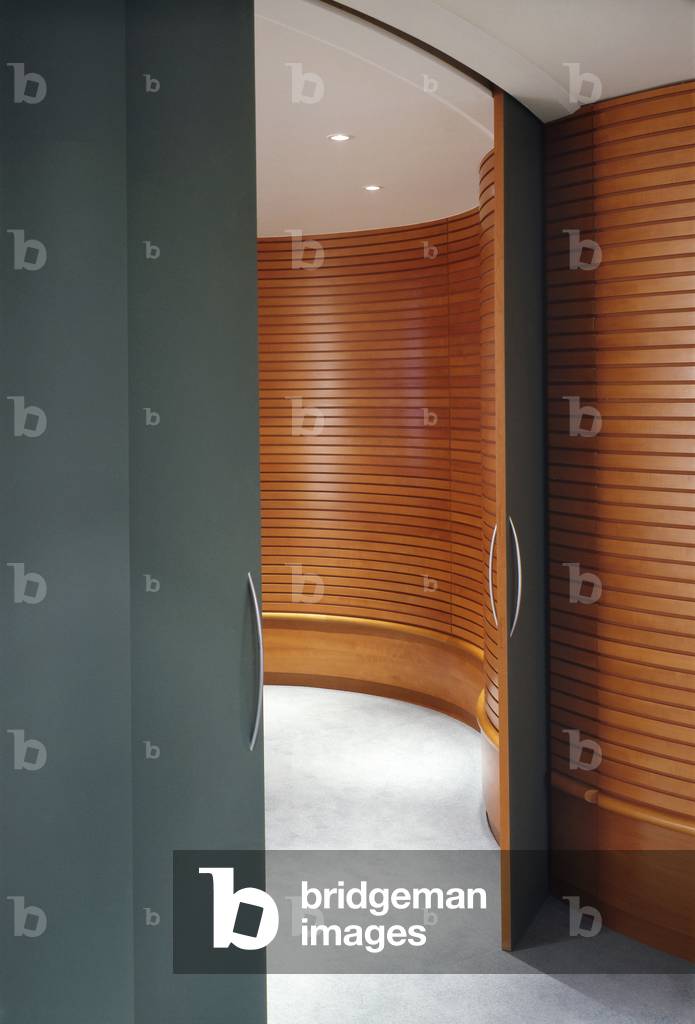 Entry of a meeting room. AROME design.