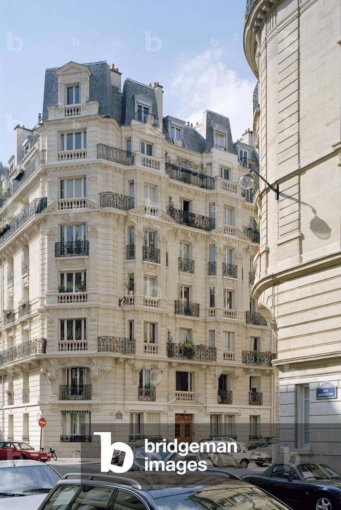 La rue Barthelemy Paris 15th arrondissement.