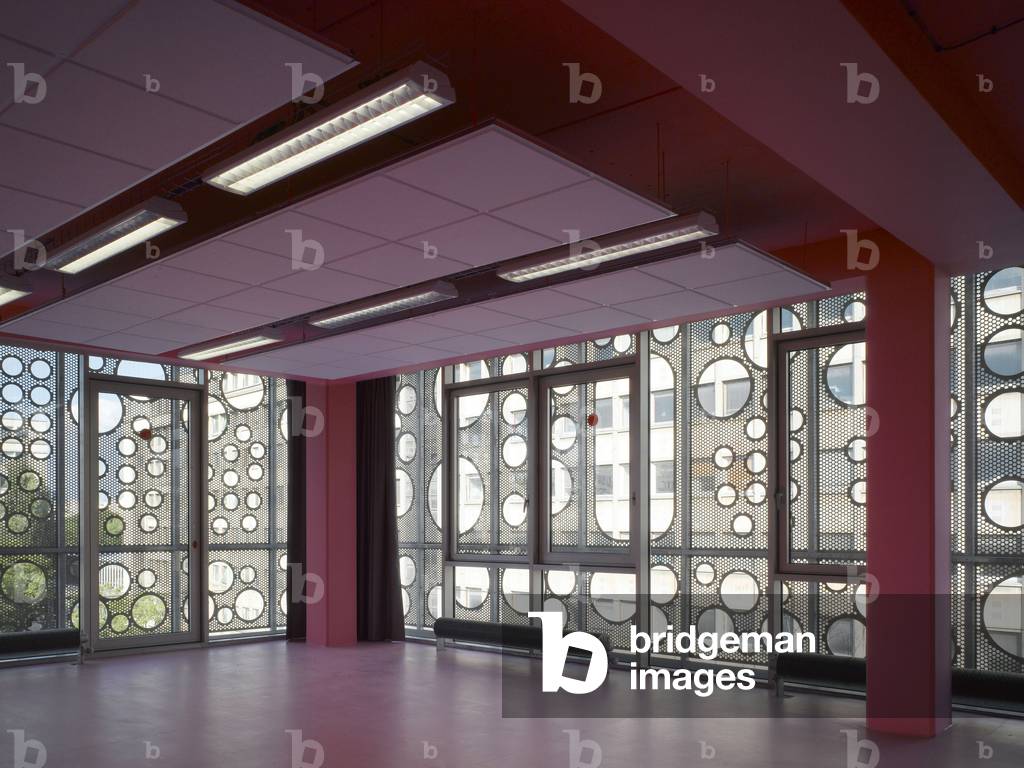 L'Atrium de Jussieu, Pole scientifique, Paris 5th arrondissement. Architects Peripheriques, Anne Francoise Jumeau and Emmanuelle Marin and David Trottin, 2002- 2006.