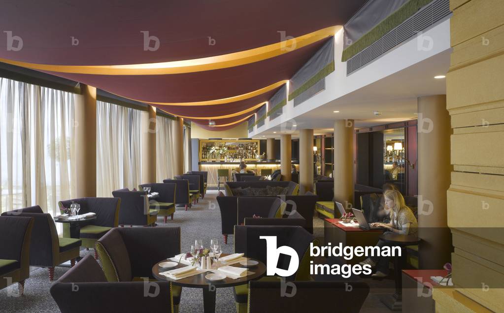 Le Fouquet's Barriere, 46 avenue George V, Paris 8. Internal architecture by Jacques Garcia, 2003-2006. Photography 13/01/07.