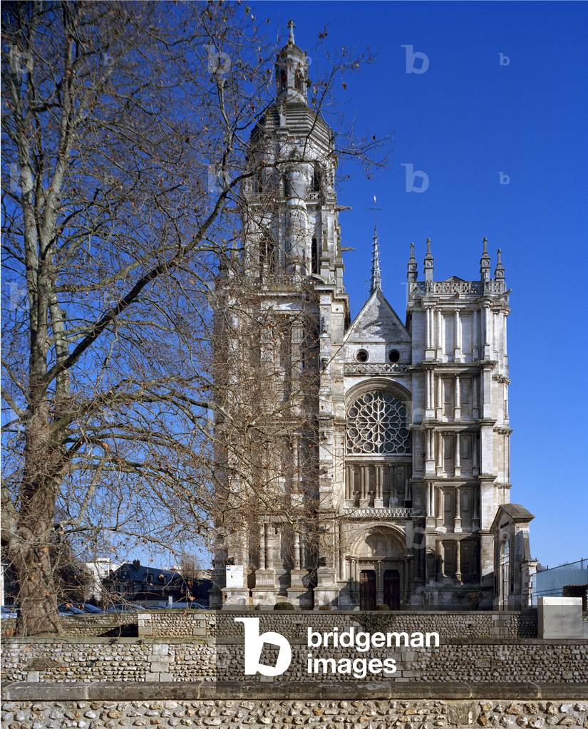 The Cathedrale d'Evreux (Eure, Upper Normandy).
