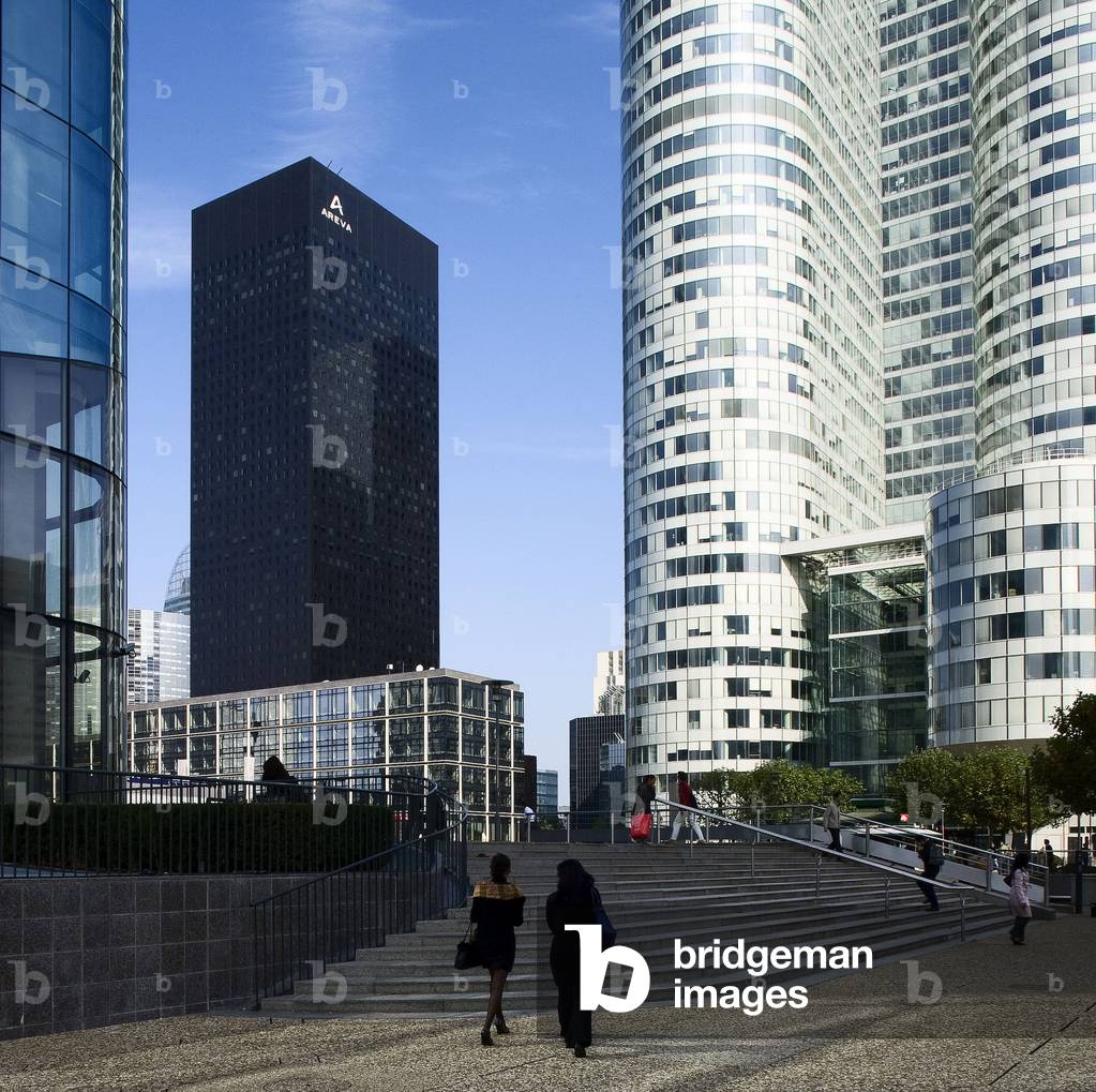 the Towers in la Defense, photo taken in 2008 in Paris (photo)