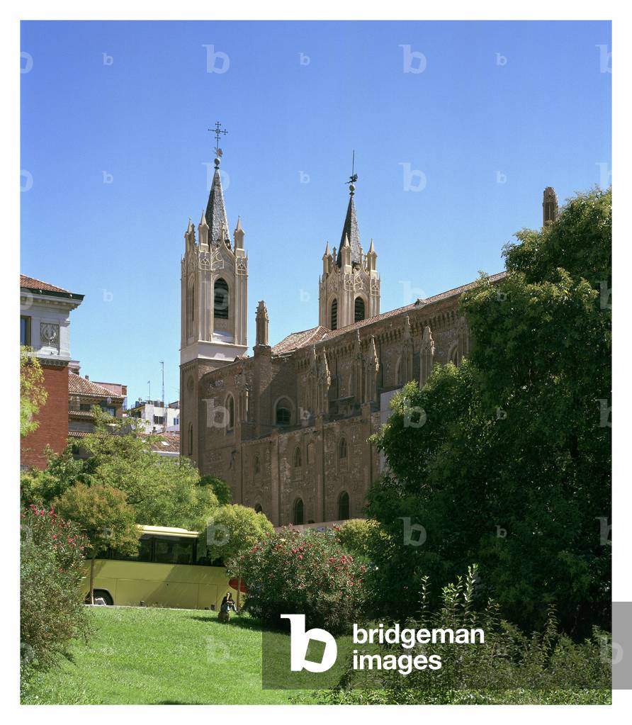 Church of San Jeronimo El Real in Madrid, Spain.